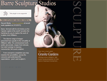 Tablet Screenshot of barresculpture.com